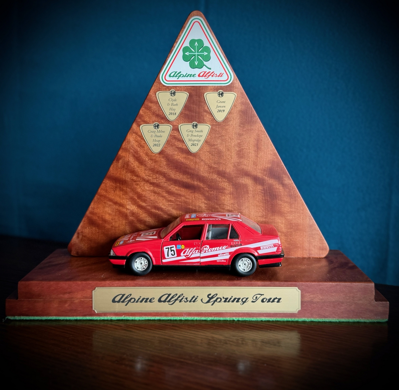 image of Alfisti Spring Tour trophy