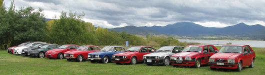 image of an iconic Alfa in the Grampians